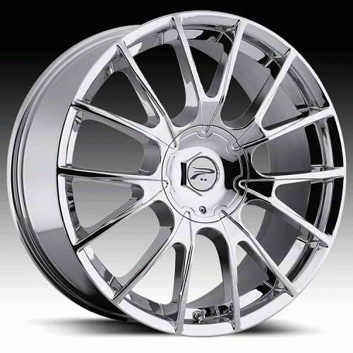 Platinum 401 Marathon Chrome Custom Rims Wheels 1