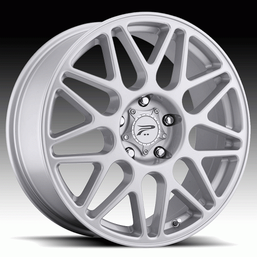 Platinum 404 Arctic Silver Custom Rims Wheels 1