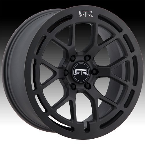 RTR 950SB Tech 6 Satin Black Custom Wheels Rims 1
