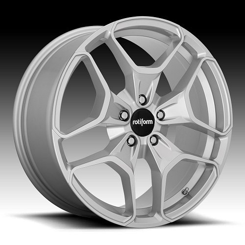 Rotiform HUR R173 Gloss Silver Custom Wheels Rims 1