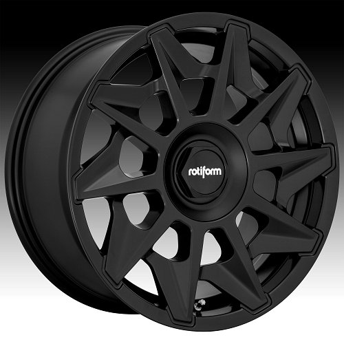 Rotiform CVT R129 Matte Black Custom Wheels Rims 1