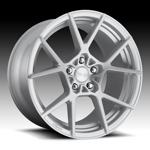 Rotiform KPS R138 Brushed Silver Custom Wheels Rims 1