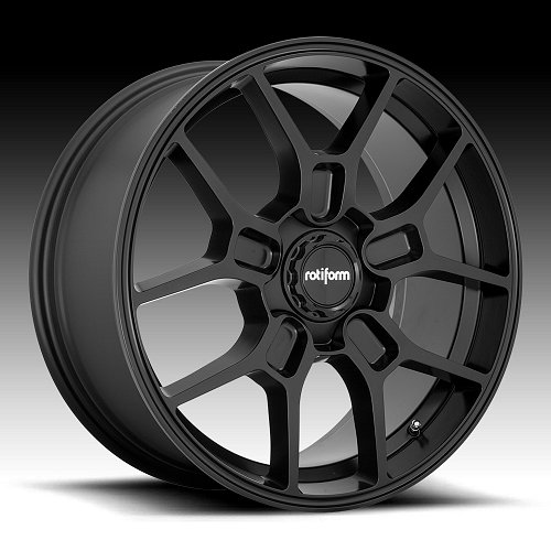 Rotiform ZMO R177 Matte Black Custom Wheels Rims 1