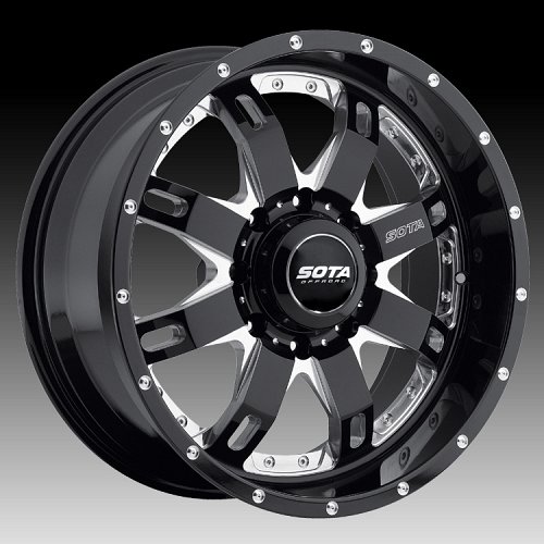 SOTA Offroad R.E.P.R. Death Metal Custom Truck Wheels Rims 1