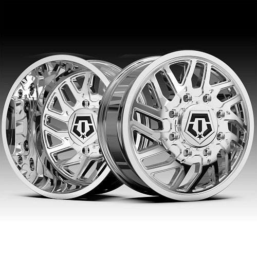 TIS Wheels 544C Dually Chrome Custom Truck Wheels Rims 1