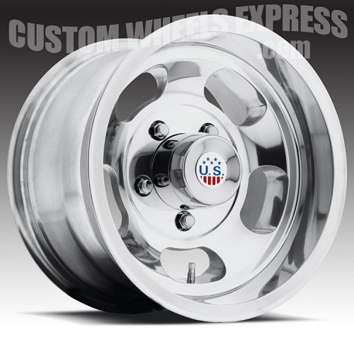 US Mags Indy U101 Polished Custom Wheels Rims 2