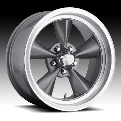 U.S. Mags U105 Standard Silver Machined Custom Wheels Rims 1