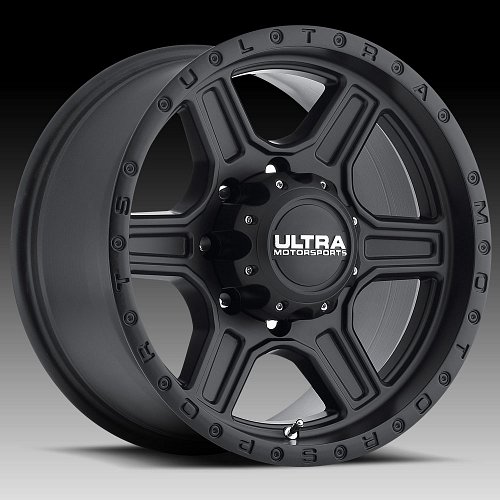 Ultra 176 Vegabond Satin Black Custom Wheels Rims 1