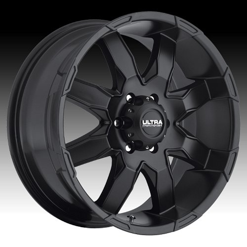 Ultra 225 Phantom Satin Black Custom Rims Wheels 1