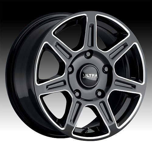 Ultra 450BM Toil Gloss Black Custom Wheels Rims 1