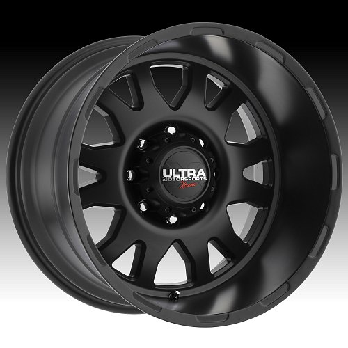 Ultra X108 Xtreme Satin Black Custom Wheels 2