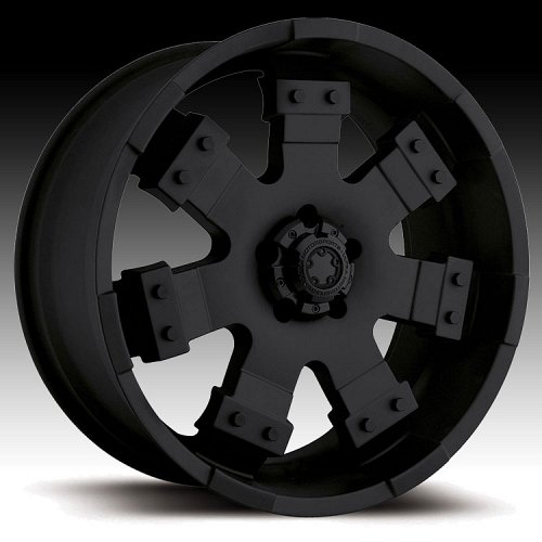 Ultra 232 / 233 Magnus Matte Black Custom Rims Wheels 1