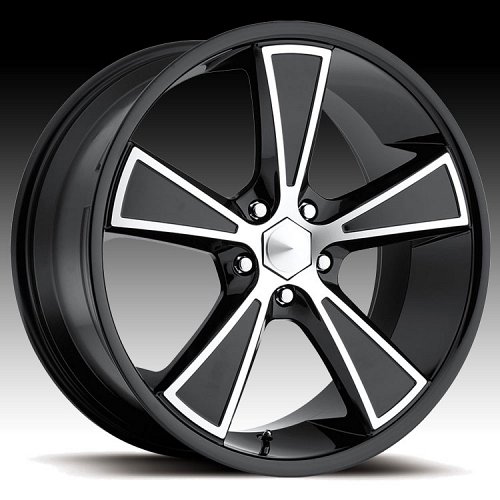 Ultra 431 Hustler Gloss Black w/ Diamond Machined Custom Rims Wheels 1