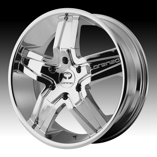 Lorenzo WL030 WL30 Chrome Custom Rims Wheels 1