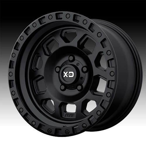 XD Series XD132 RG2 Satin Black Custom Wheels Rims 1