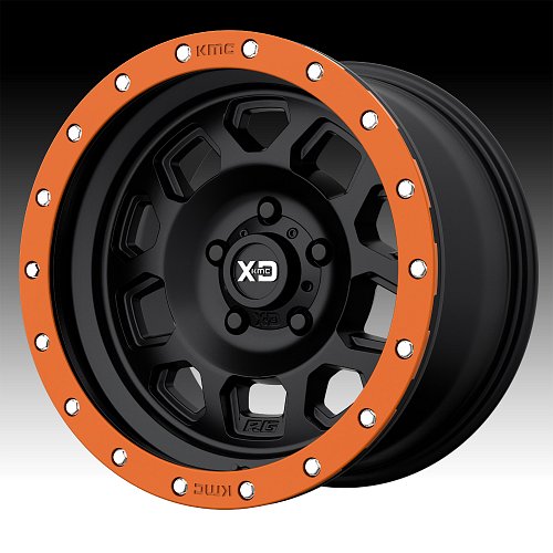 XD Series XD132 RG2 Satin Black Custom Wheels Rims 2