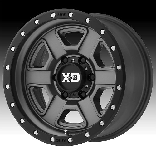 XD Series XD133 Fusion Off-Road Satin Gray Custom Wheels Rims 1
